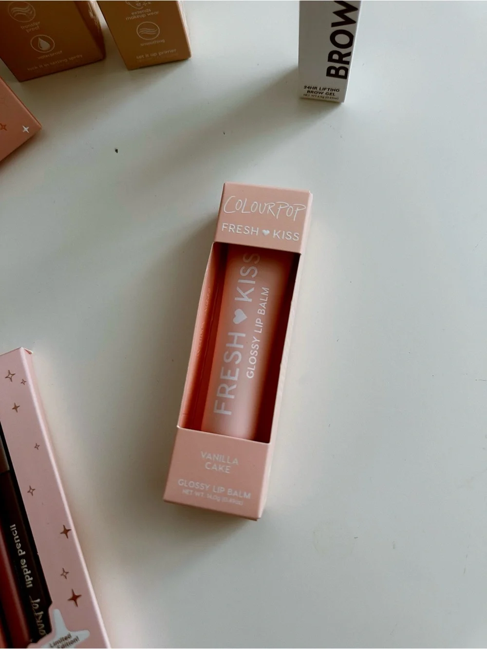 ColourPop Feelin' Toasty Eyeshadow Palette & Lip Set in Peachy Nude